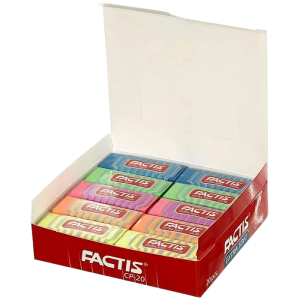 پاک کن رنگی 20 تایی فکتیس کد CP20